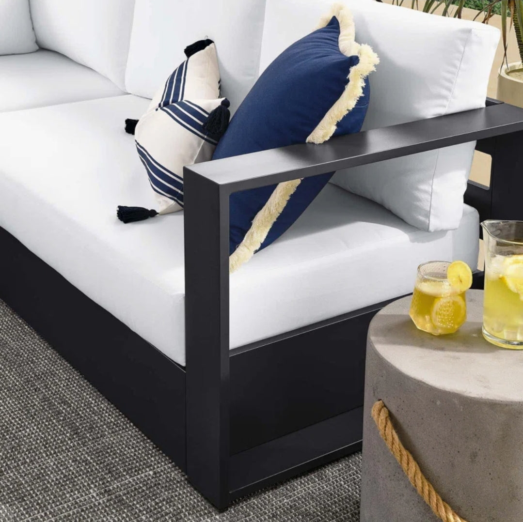 Lamod Aluminum Outdoor Patio Sectional Set