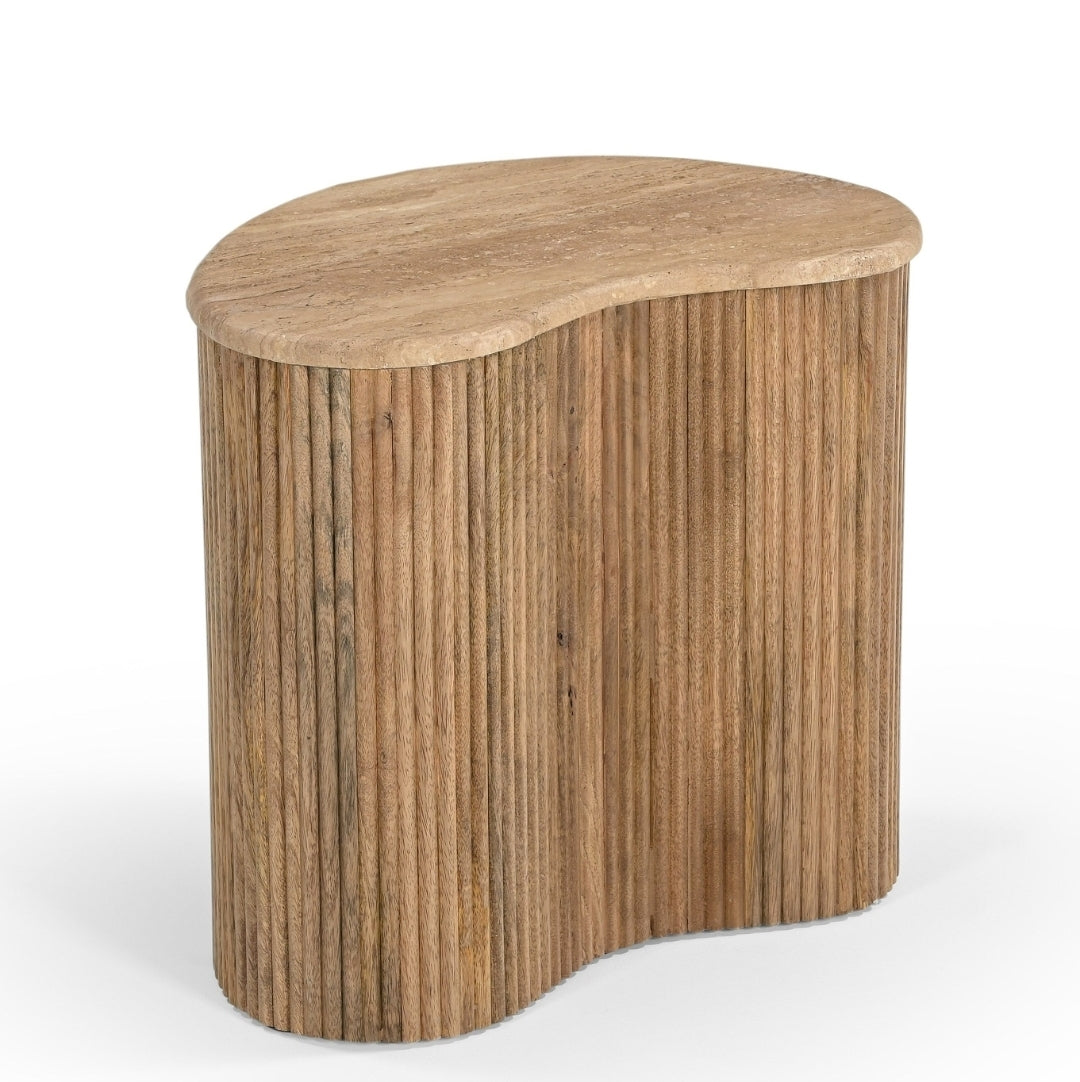 Trio Travertine Tables