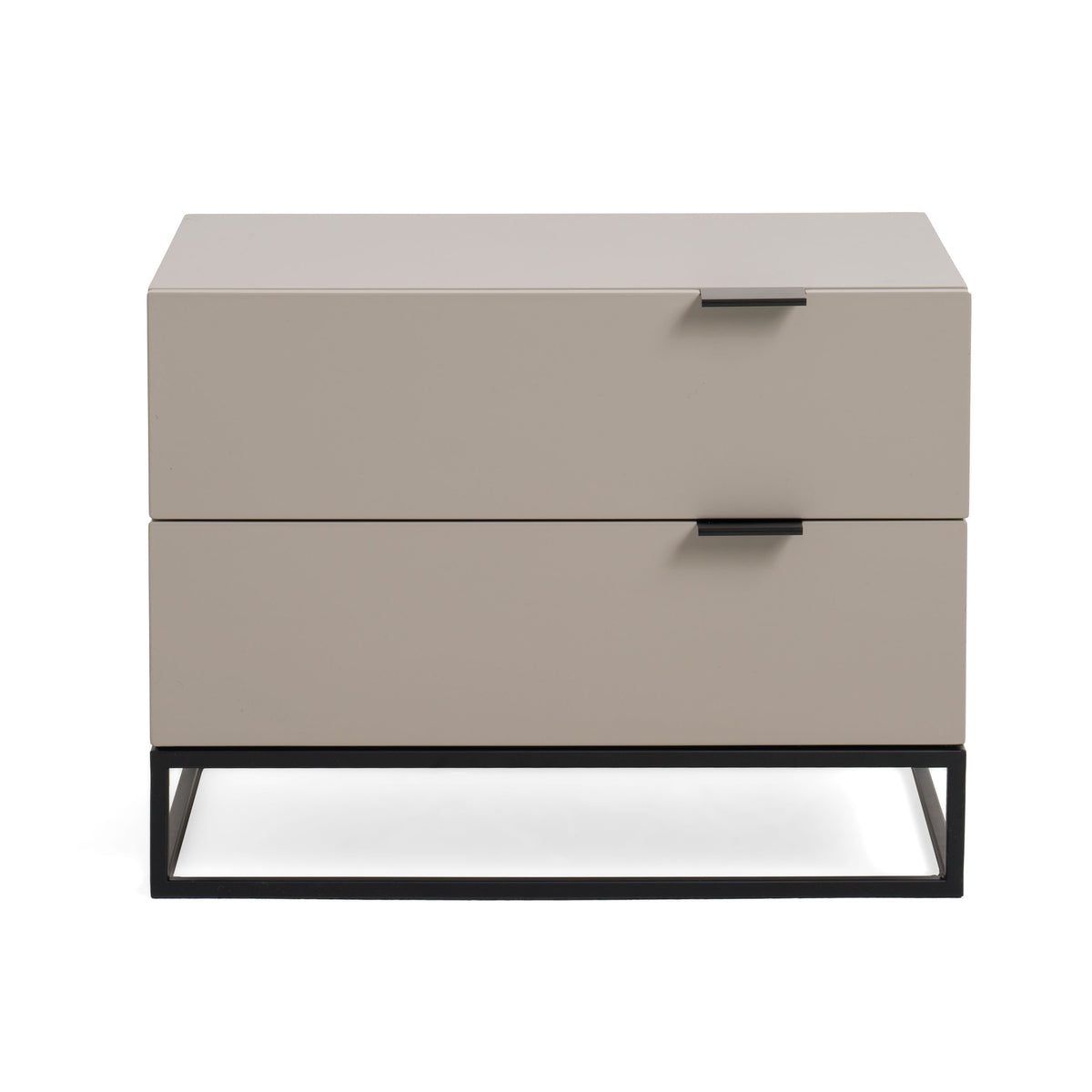 Modrest Hera Modern Grey Nightstand