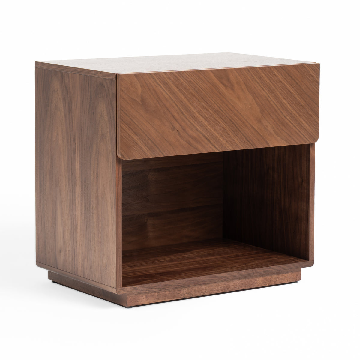 Nova Domus Kamela- Modern Walnut Nightstand