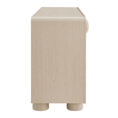 Sonnet 57" Sideboard Storage Cabinet  in Ash