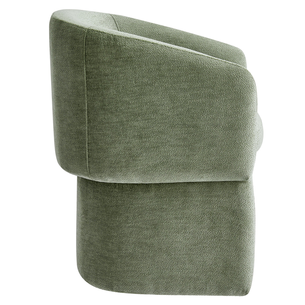 Sage Upholstered Chenille Dining Armchair