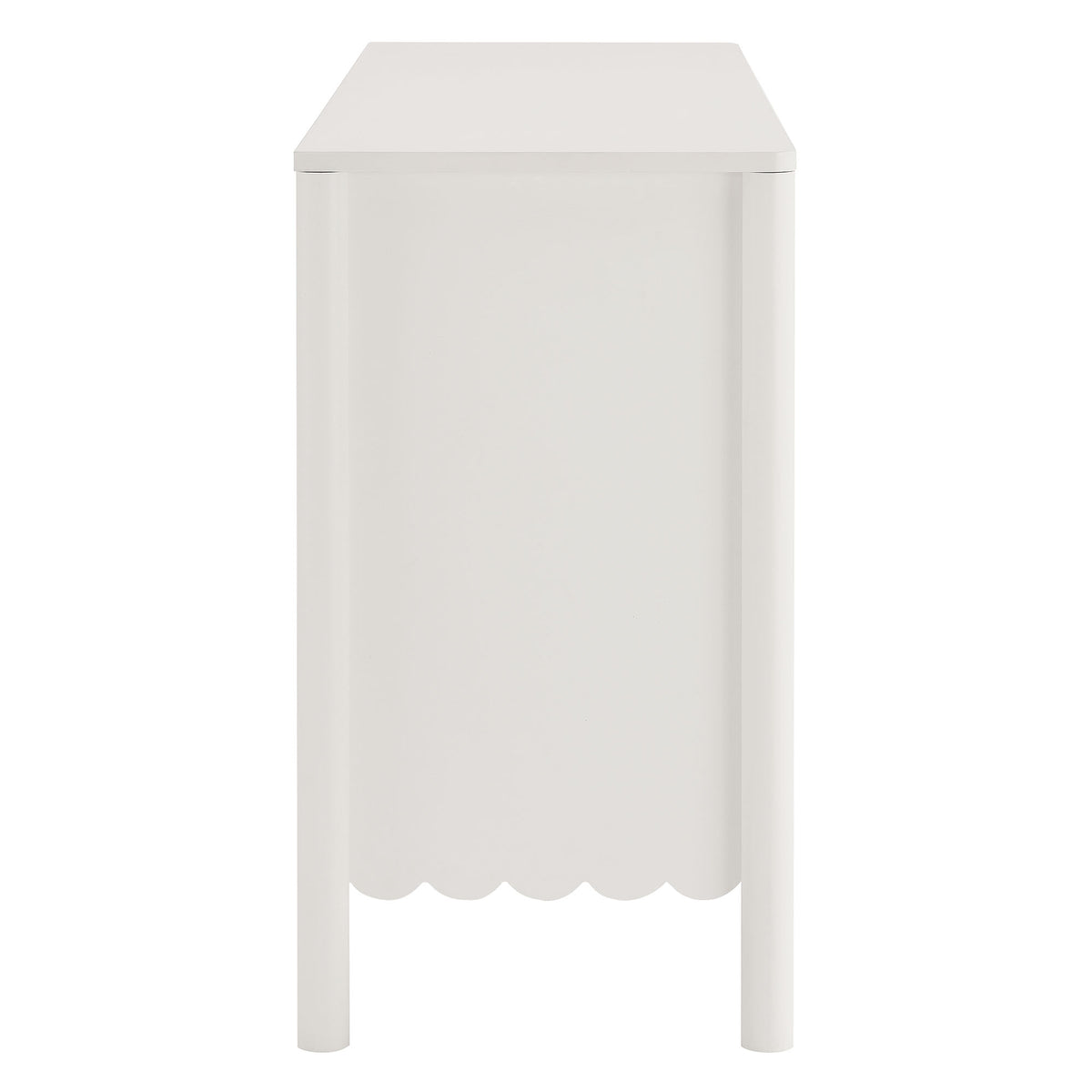 Lucine Scalloped 6-Drawer Dresser