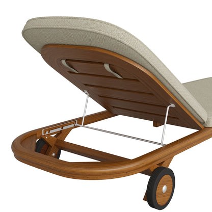 Amalfi Teak Lounger