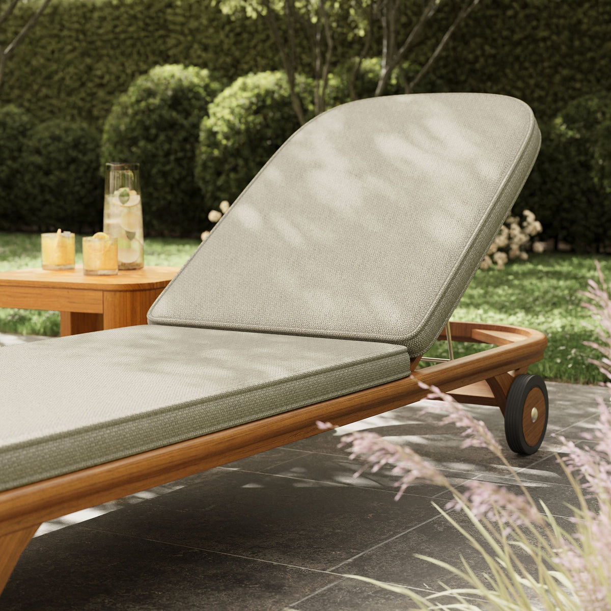 Amalfi Teak Lounger