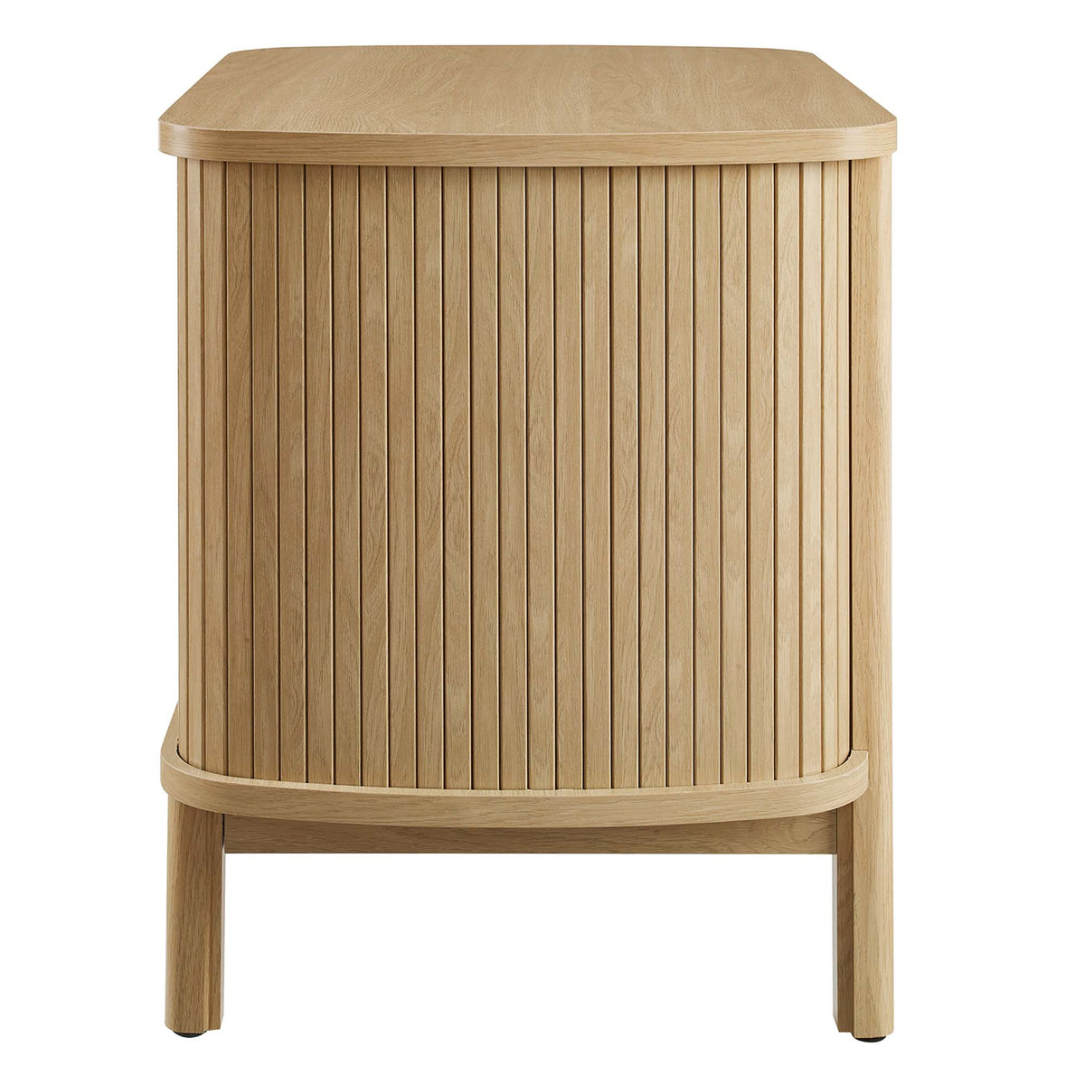 Valencia 2-Drawer Nightstand in Natural Oak