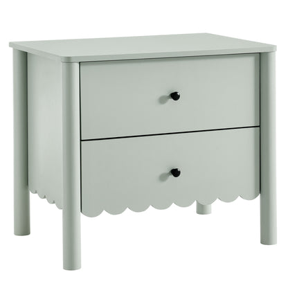 Lucine nightstand in sage