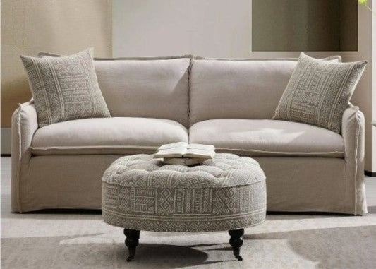 Lena Dupe Slipcover Sofa