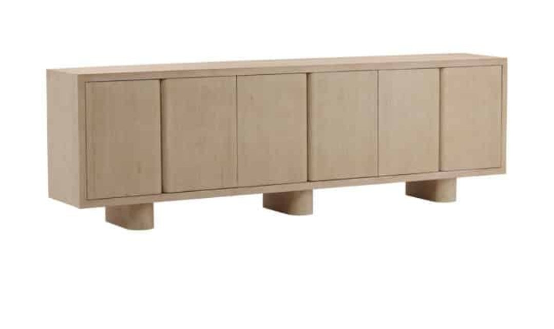 Gilda 108" Solid Reclaimed Wood 6 Door Sideboard