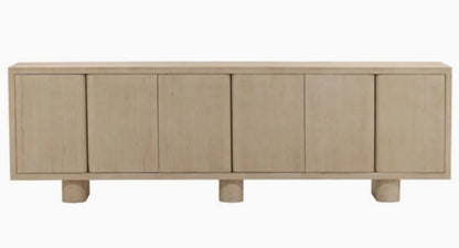 Gilda 108" Solid Reclaimed Wood 6 Door Sideboard