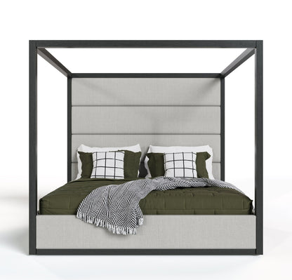 Calamigos Canopy King Upholstered Bed