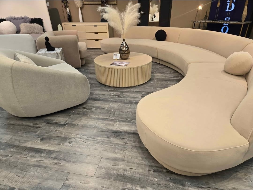 Jezebel Curved sectional