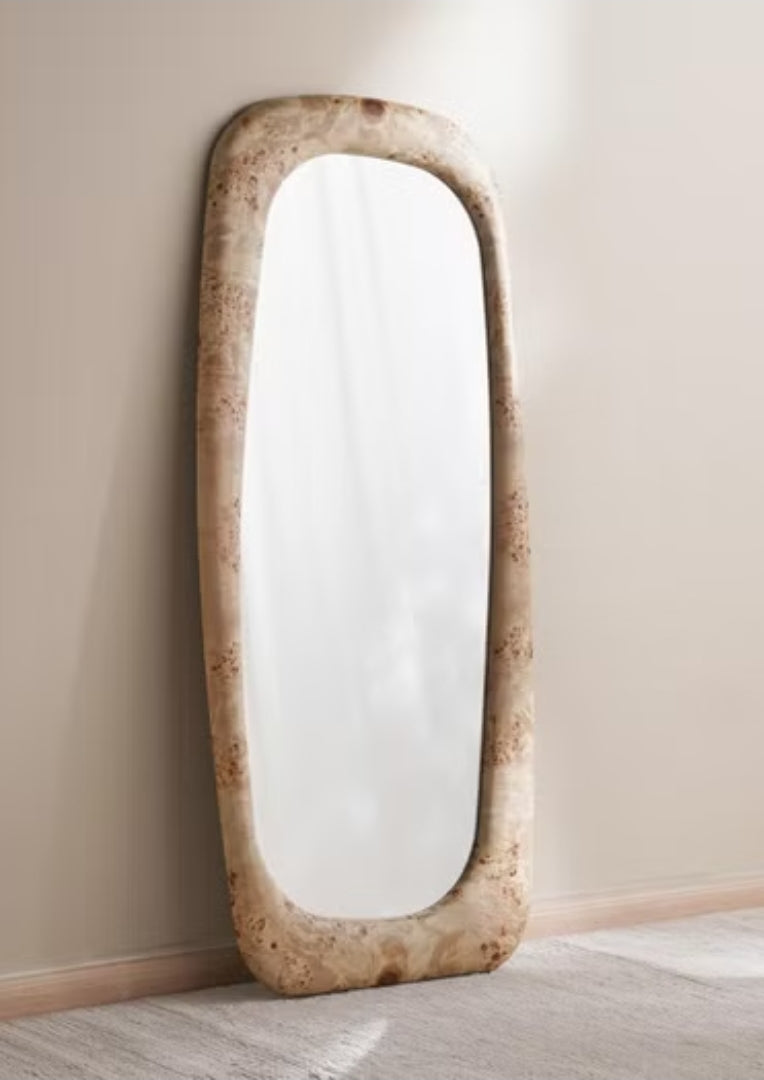 Terra Burl wood Mirror