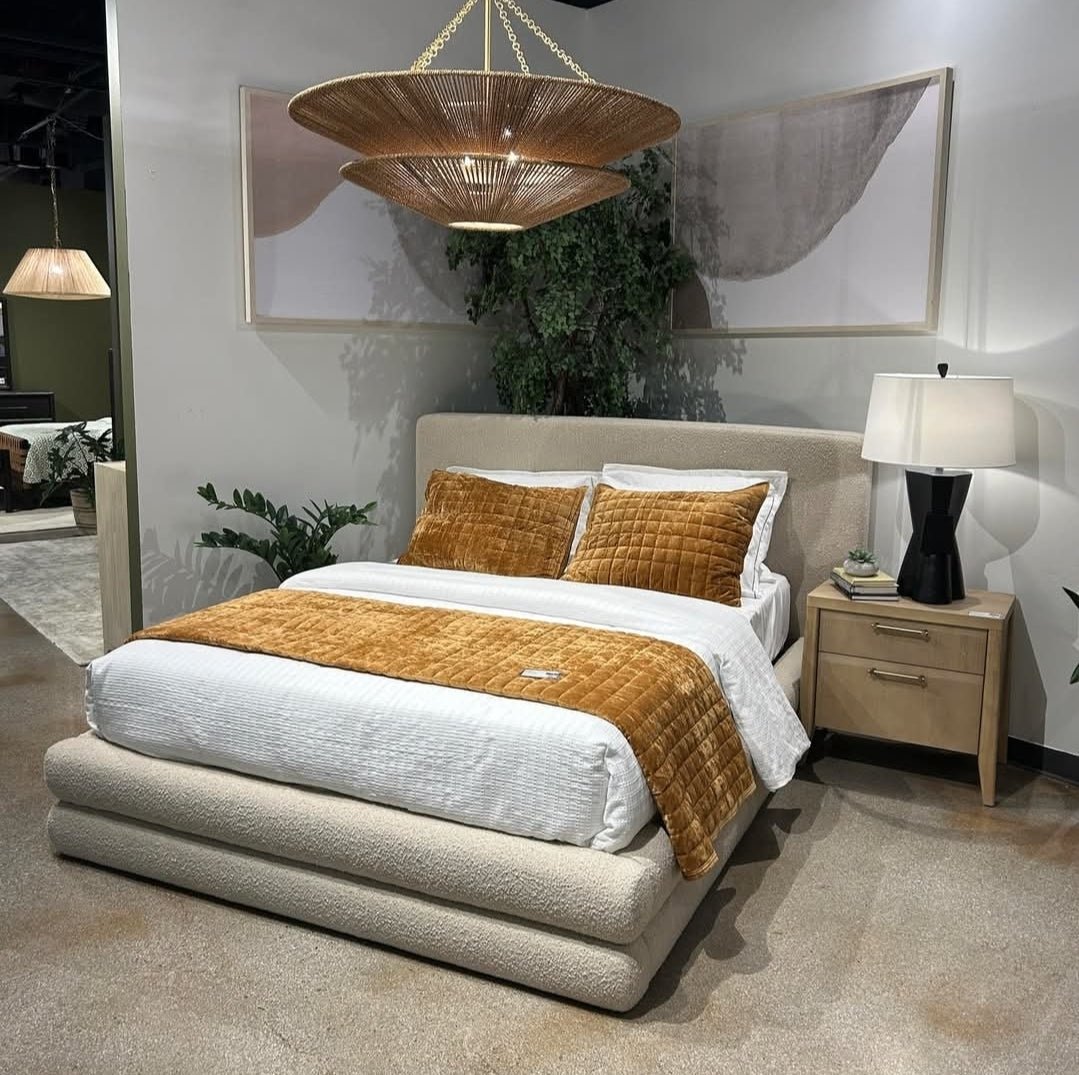 Leana Upholstered Platform Bed