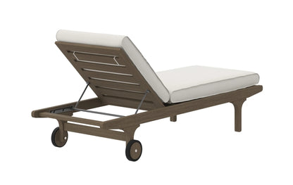 Laguna Solid Teak lounger