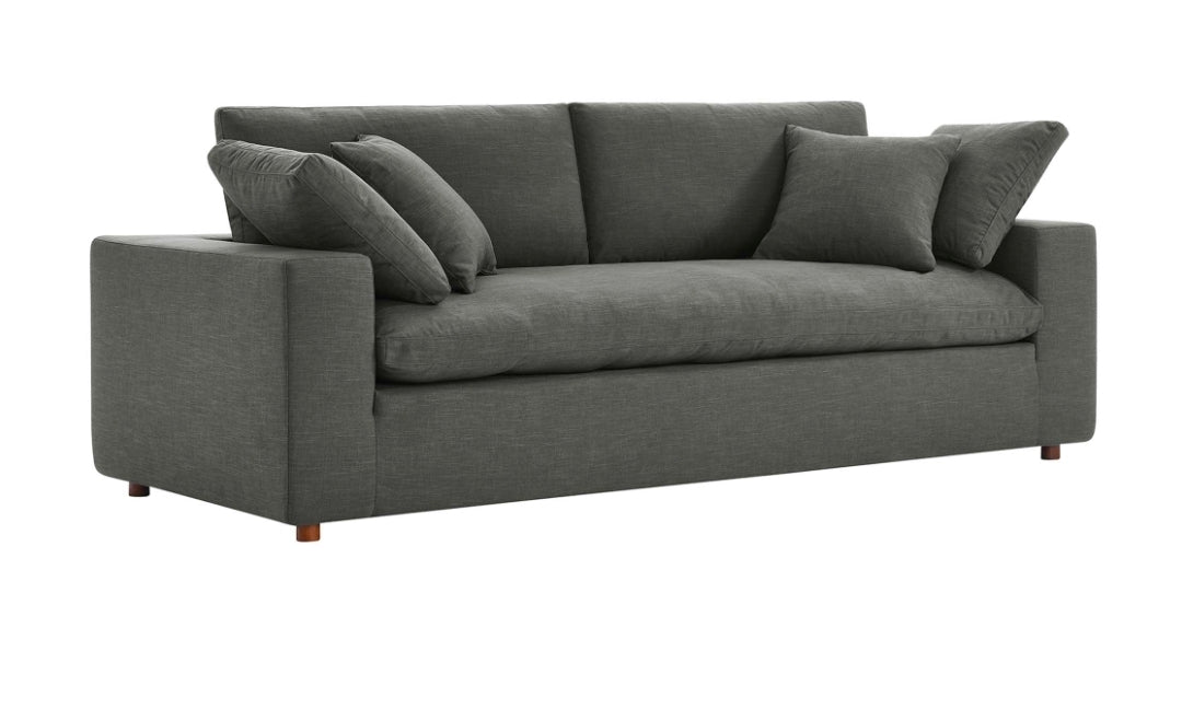 Mila Bench Sofa Gray