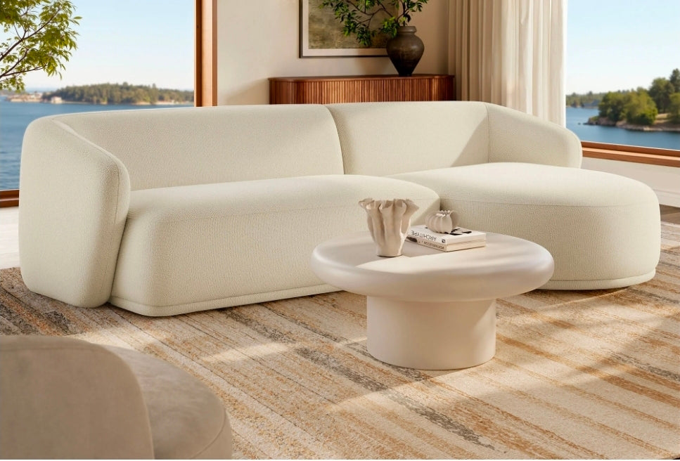 Faye sectional - Cream