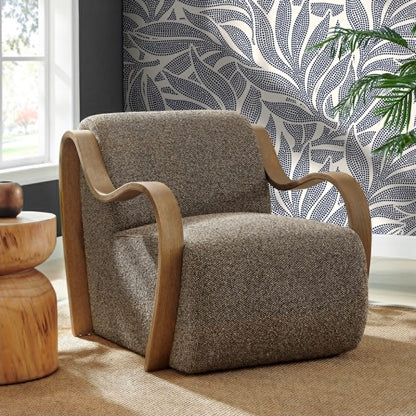 Le Coeur accent chair - shroom color