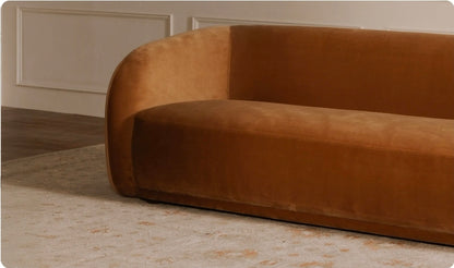 Maas Sofa Faux Mohair