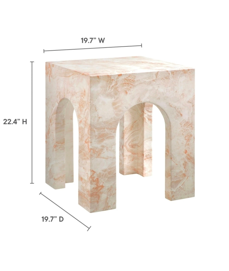 Rogue Concrete Outdoor Side Table