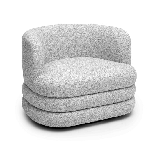 Astor Light Grey Swivel Hotel Lounge Chair