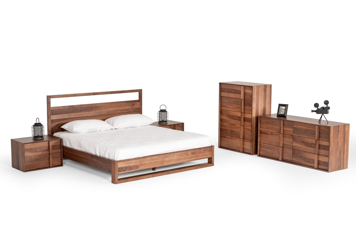 Nova Domus Berlin - Modern Walnut Dresser