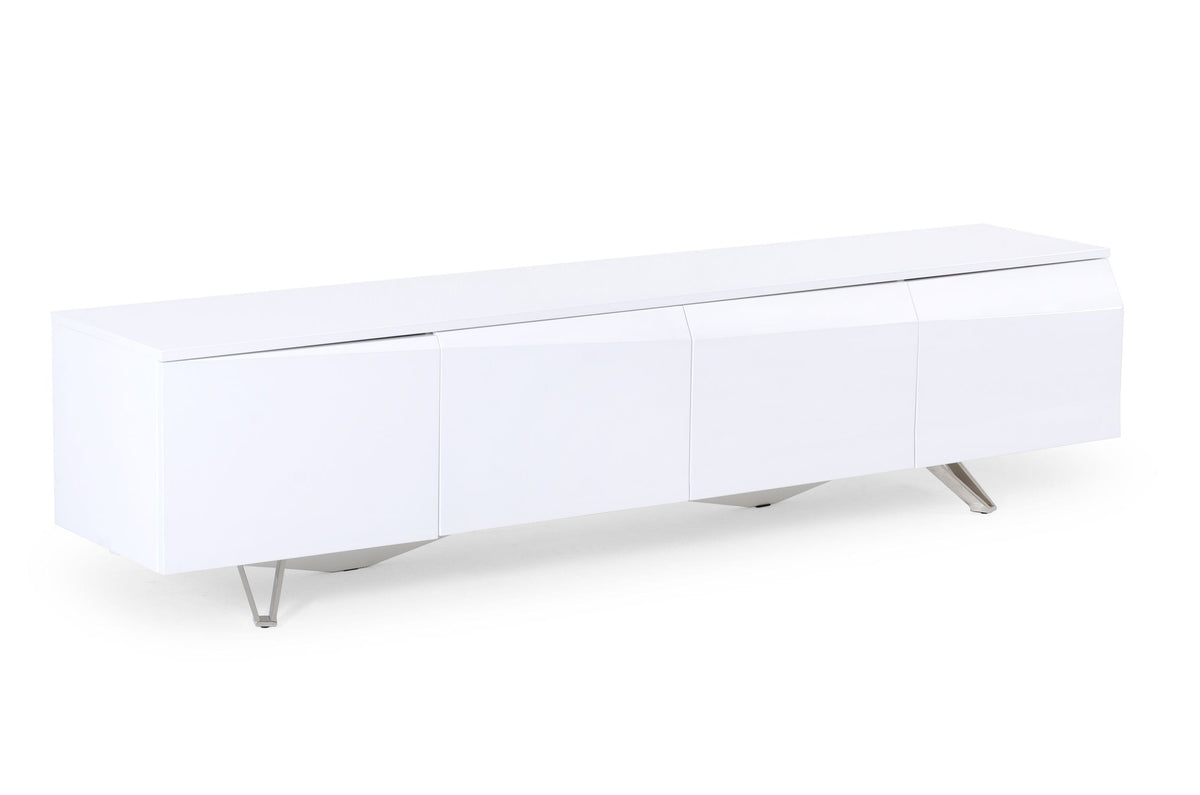 Modrest Columbia - Modern White TV Stand