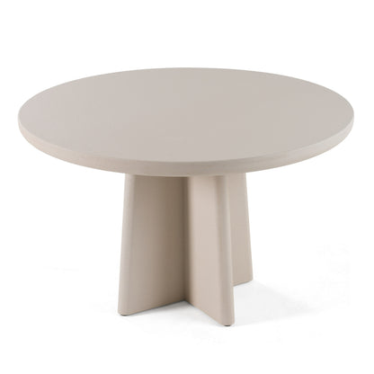 Miami 47" Faux Cement Round Dining Table