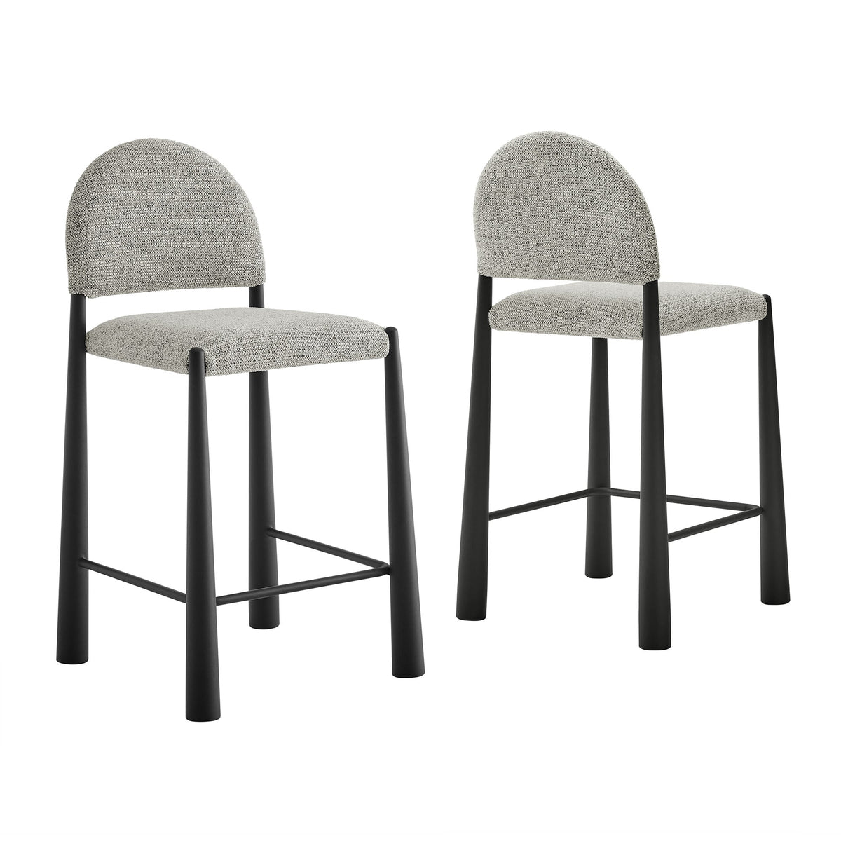 Julian Stool - Black Camel