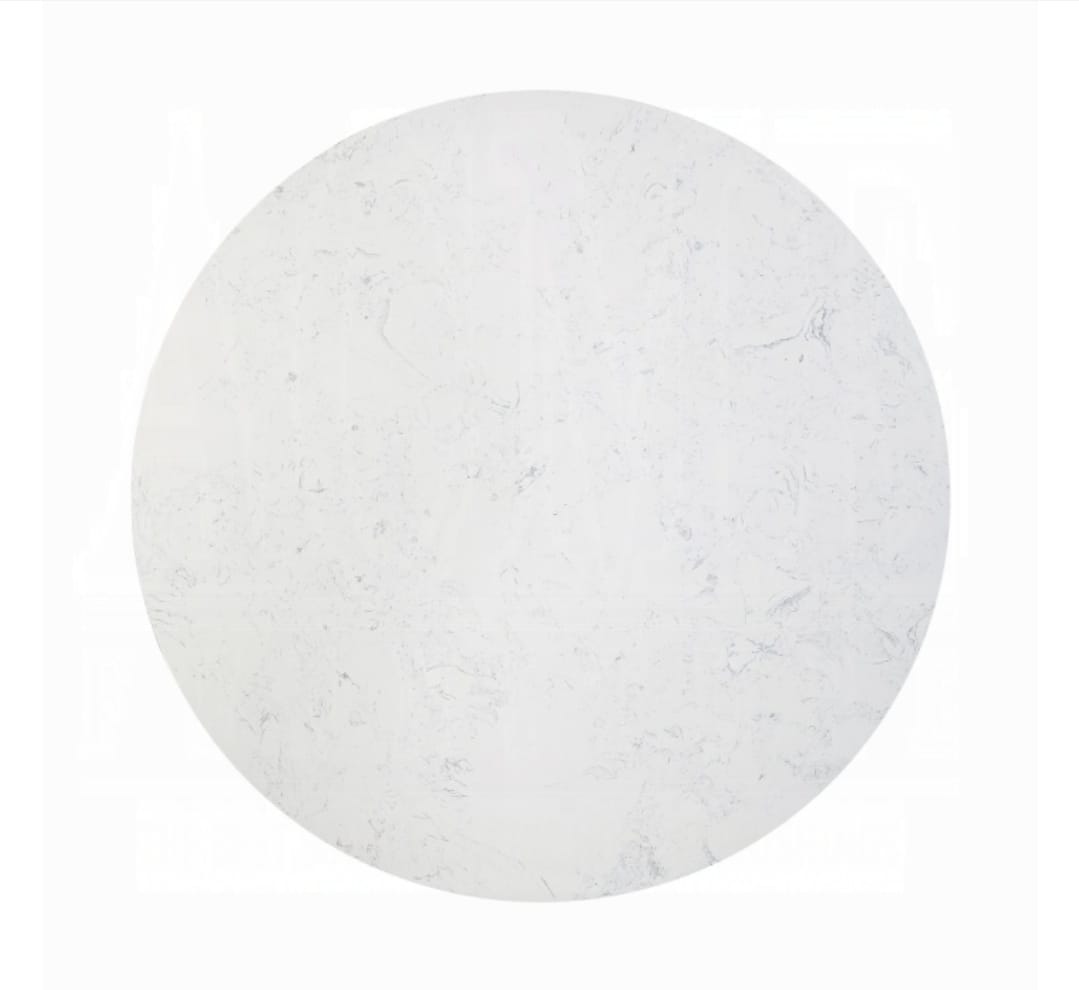 Panthere White Round Dining Table