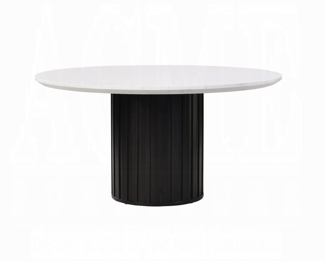 Panthere White Round Dining Table